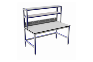 Tafels met 2x opbouw standaard