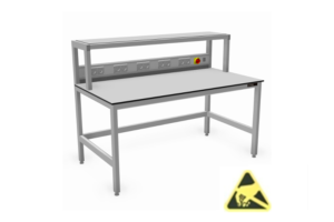 ESD-veilige tafels met opbouw