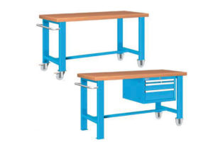 Werkbanken verrijdbaar