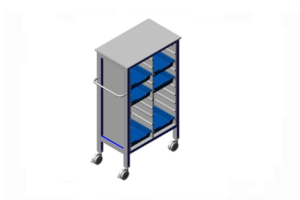 bakkentrolley geheel op maat gemaakt