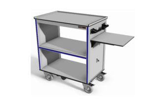 elektrisch aangedreven archieftrolley