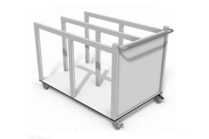 Dozenwagen, trolley op maat gemaakt