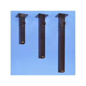 plafondzuilen systeem 50, 63 en 75 zwart