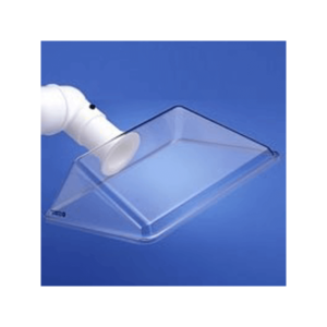 rechthoekig scherm systeem 100 AL Alsident afzuigarm