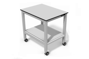 trolley met onderblad, geheel op maat gemaakt