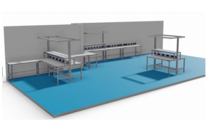 werkplaats technisch meet apparatuur