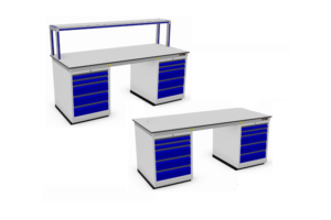 Tafels op kasten standaard