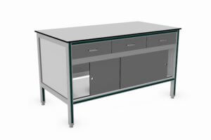 schuifdeurkast met laden