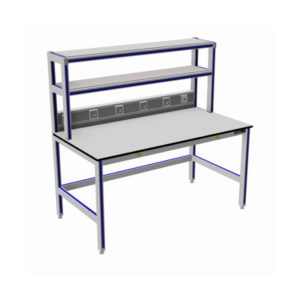 tafels-met-2x-opstand_aluminium_werktafels_standaard